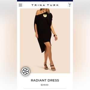 Black Radiant Dress by Trina Turk
